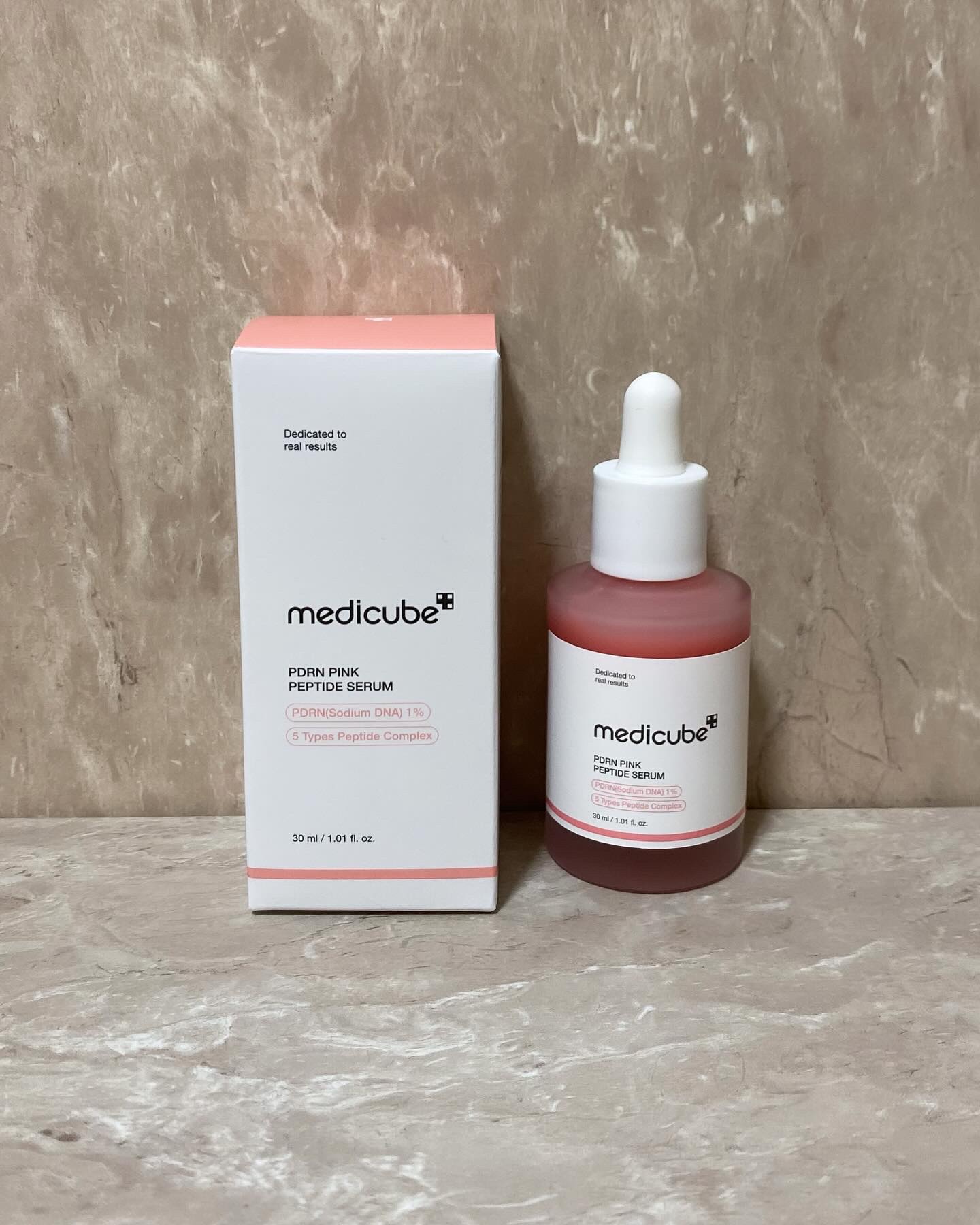 PDRNピンクアンプル PDRN 10,000ppm配合/MEDICUBE/美容液を使ったクチコミ（1枚目）