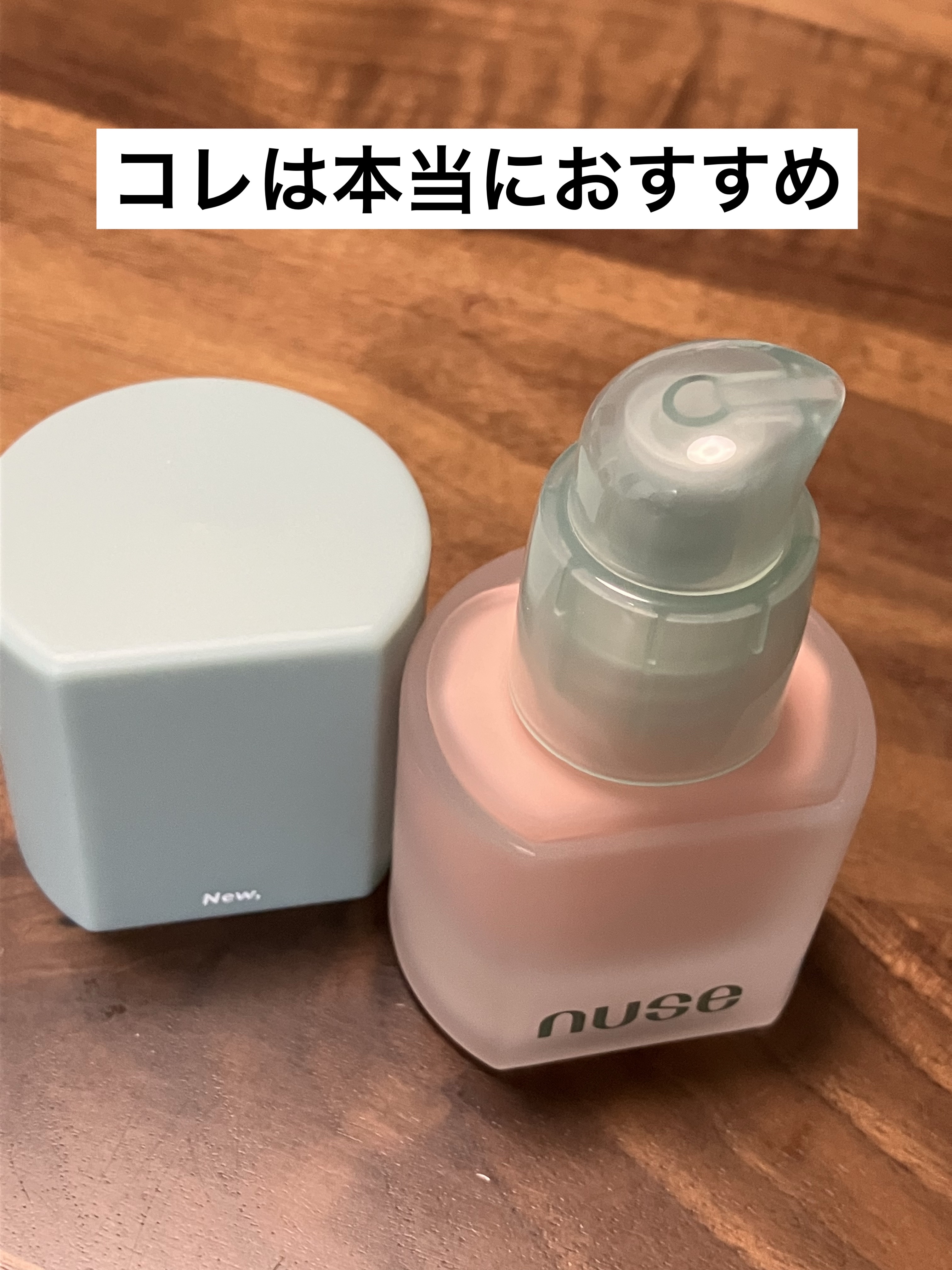 ムースケアチーク 02 ピンクトッパー(PINK TOPPER)/nuse/リキッドチークを使ったクチコミ（1枚目）