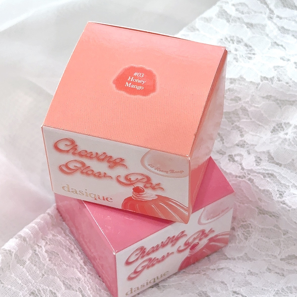 チューインググロウポット/dasique/口紅を使ったクチコミ（3枚目）