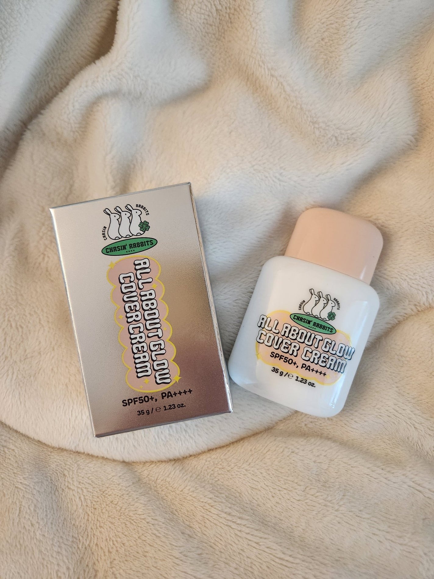 オールアバウトグロウカバークリーム/CHASIN'RABBITS/日焼け止めクリームを使ったクチコミ(1枚目)