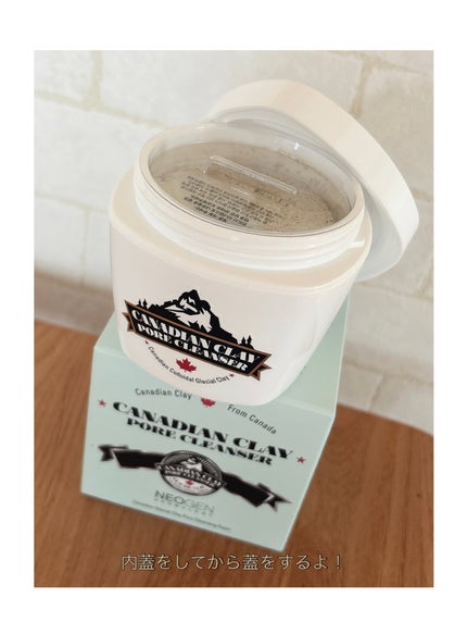 カナディアンクレイ ポア クレンザー/NEOGEN/洗い流すパック・マスクを使ったクチコミ(3枚目)