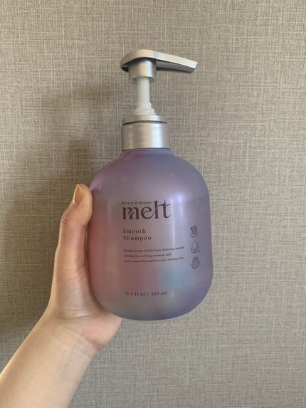メルト スムースシャンプー/トリートメント/melt/市販シャンプーを使ったクチコミ(1枚目)