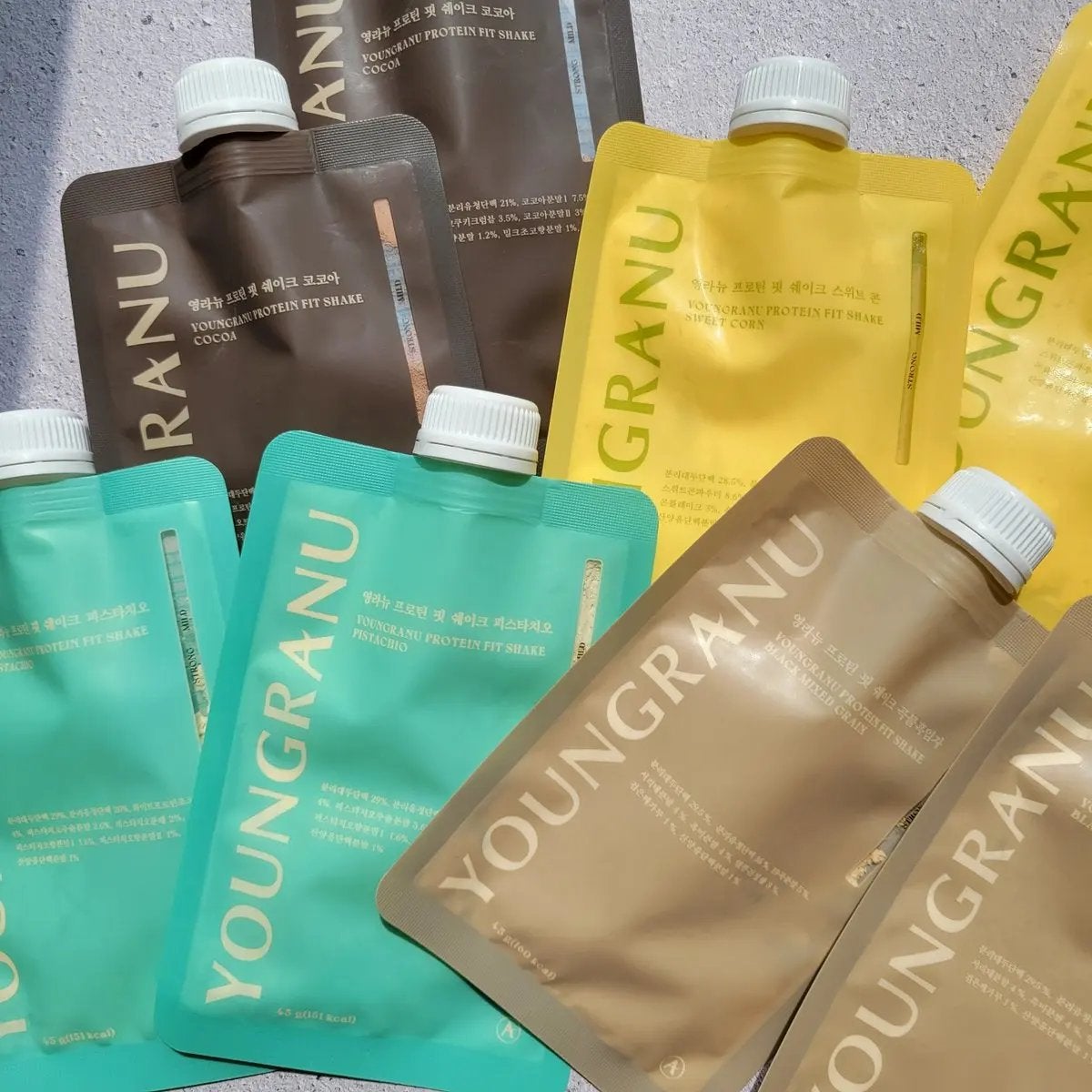 ヨンラニュープロテインフィットシェイク/YOUNGRANU/その他プロテインを使ったクチコミ(1枚目)