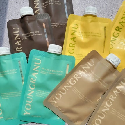 ヨンラニュープロテインフィットシェイク/YOUNGRANU/その他プロテインを使ったクチコミ(1枚目)