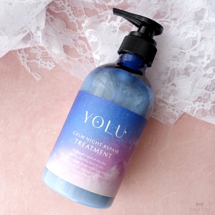 カームナイトリペアシャンプー/トリートメント/YOLU/シャンプー・コンディショナーを使ったクチコミ(4枚目)