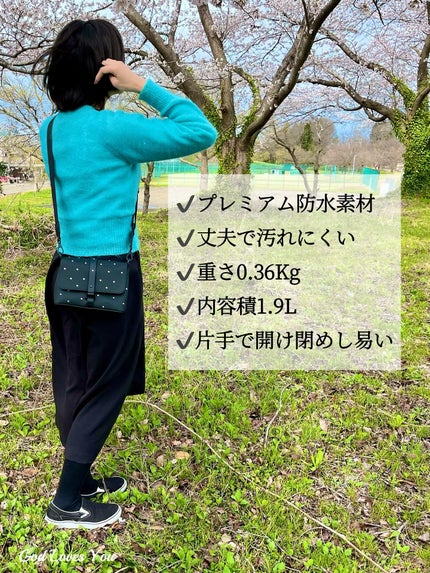 GASTON LUGA  スプラッシュクロスボディバッグ スワロフスキークリスタル/GASTON LUGA/その他を使ったクチコミ(2枚目)