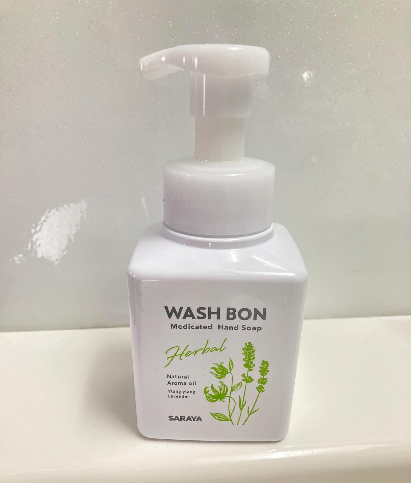 ウォシュボン ハーバル薬用ハンドソープ/サラヤ/ハンドソープを使ったクチコミ(1枚目)