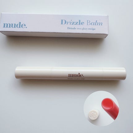 ドリズルバーム #07 アップルシュー/mude/口紅の画像
