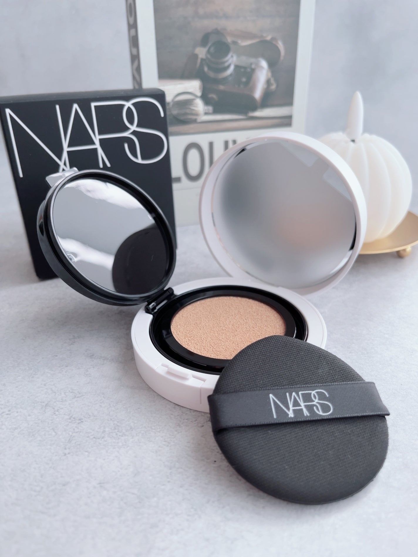 NARS ライトリフレクティング セラムクッション ファンデーション/NARS/クッションファンデーションを使ったクチコミ(4枚目)