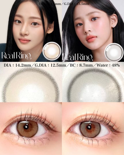 Real Ring 1day/OLENS/ワンデー(1DAY)カラコンを使ったクチコミ(4枚目)