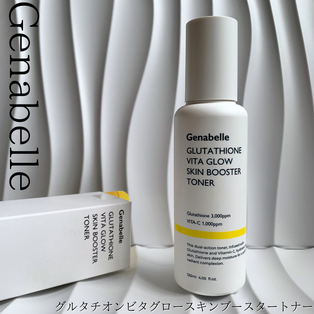 グルタチオンビタグロースキンブースタートナー /Genabelle/化粧水を使ったクチコミ（1枚目）