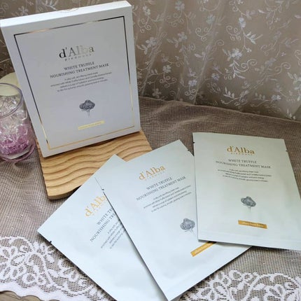 ホワイトトリュフナリシングトリートメントマスク/ダルバ/シートマスク・パックを使ったクチコミ(1枚目)