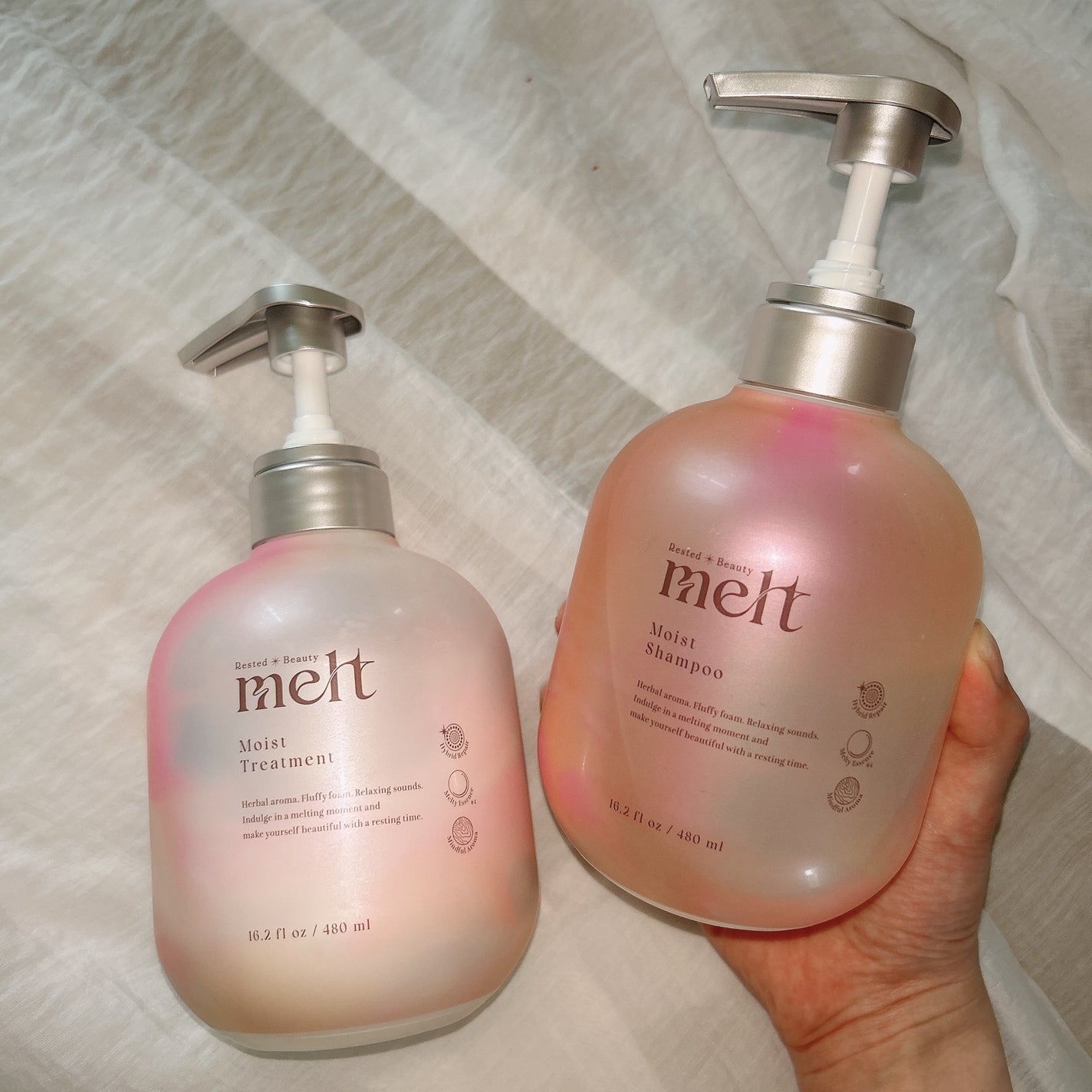 メルト モイストシャンプー/トリートメント/melt/市販シャンプーを使ったクチコミ(2枚目)