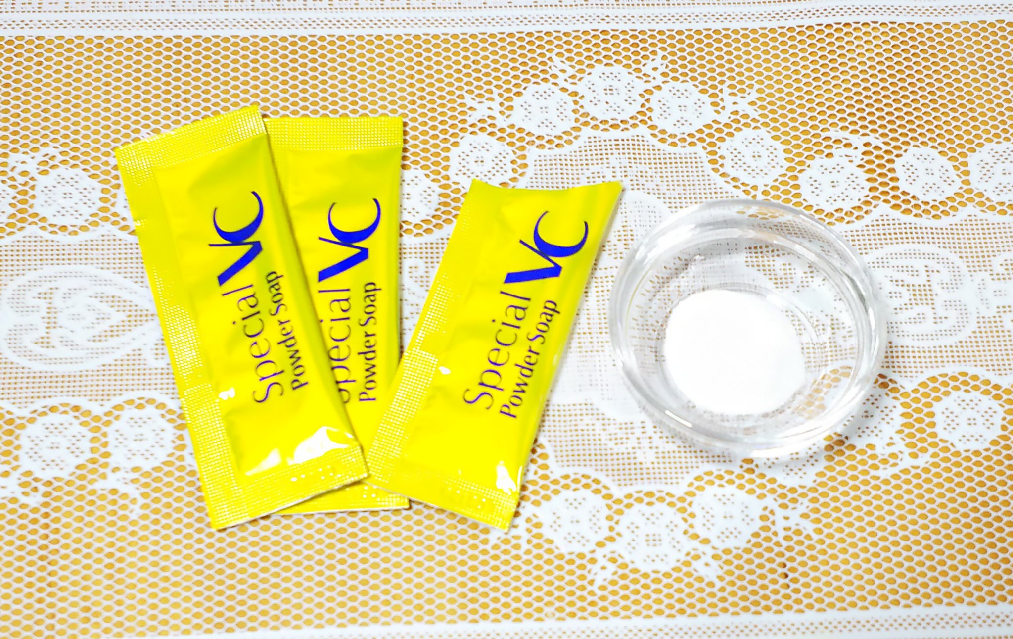 スペシャルパウダーソープＶＣ/Cure/洗顔パウダーを使ったクチコミ（2枚目）