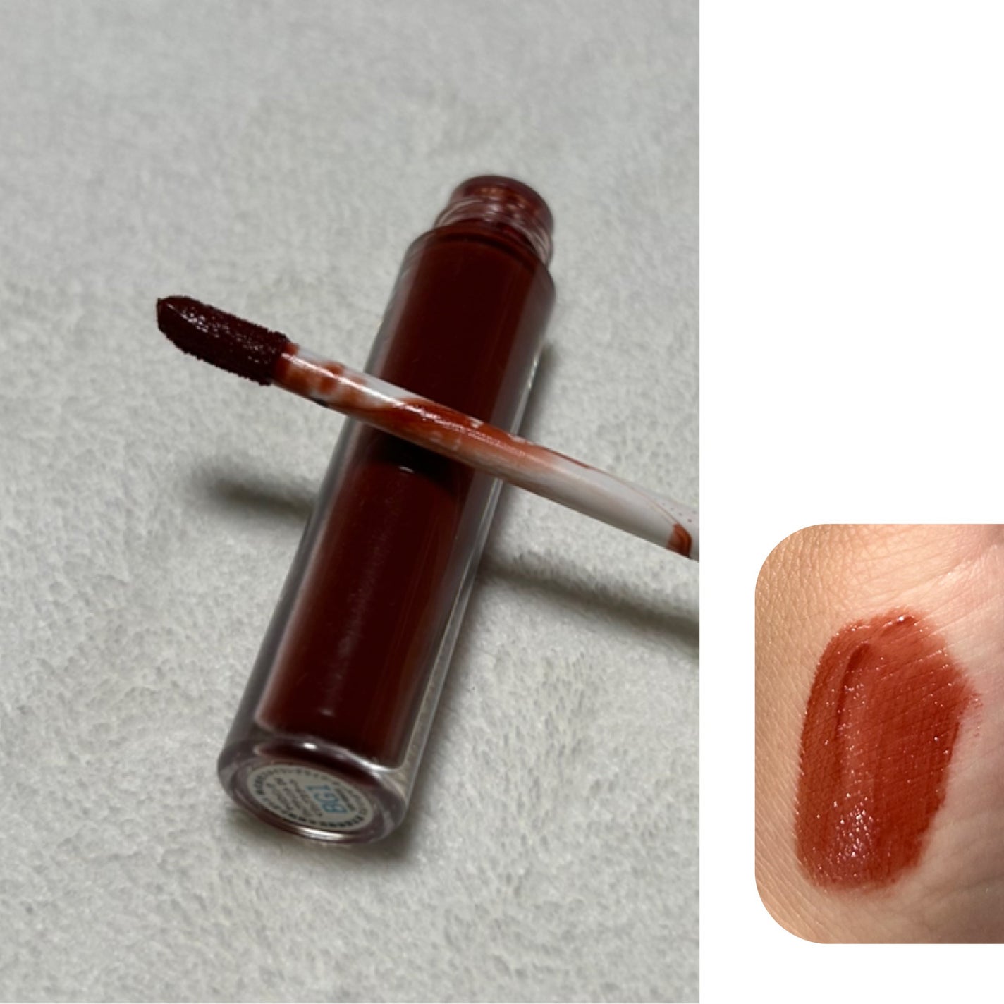 カラーフォーミーリップティント/myroink/リップティントを使ったクチコミ(2枚目)