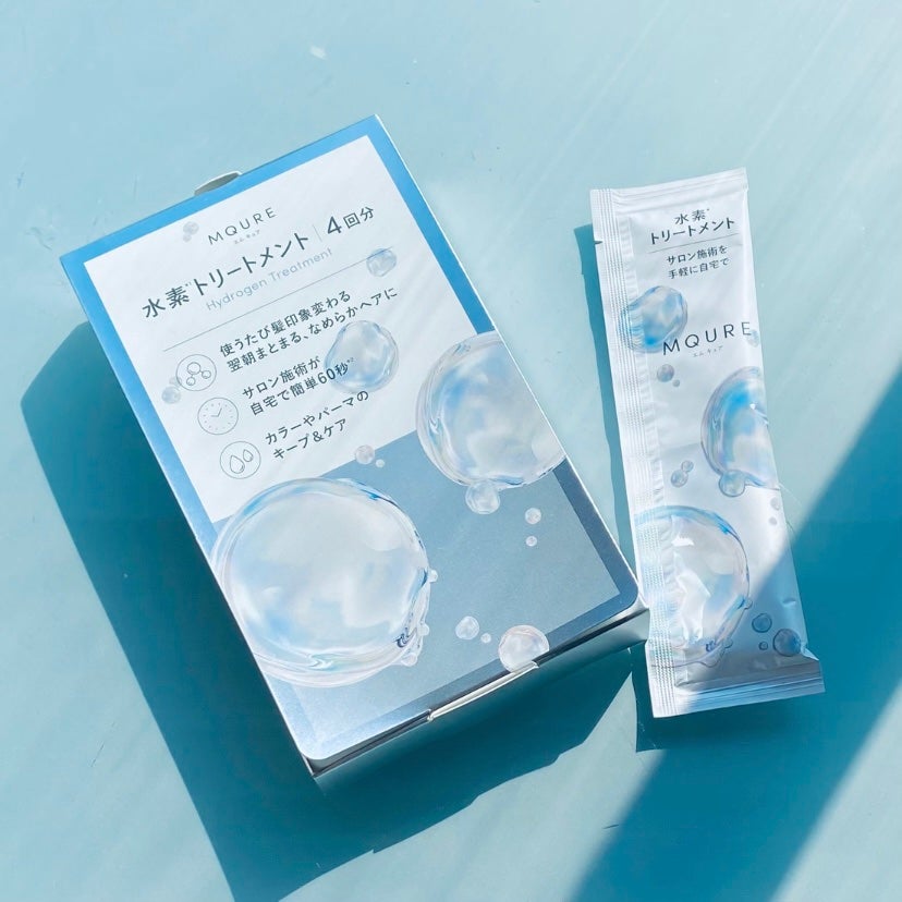 MQURE 水素※1トリートメント/MQURE/洗い流すヘアトリートメントを使ったクチコミ(1枚目)