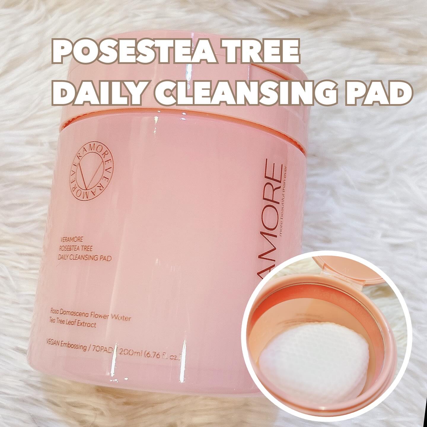 ローズ＆ティーツリー バブル ディープ クレンジングフォーム/VERAMORE/洗顔フォームを使ったクチコミ（2枚目）