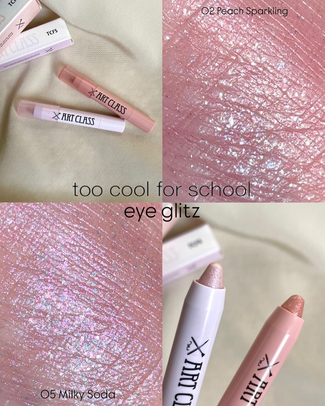 アートクラス アイグリッツ/too cool for school/スティックアイシャドウを使ったクチコミ(1枚目)