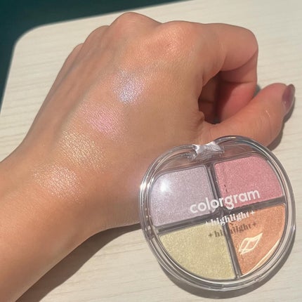 Colorgram ティントリーハイライターパレットのクチコミ「.
#購入品
colorgram(@colorgram_jp )
ティントリーハイライターパ.....」(2枚目)