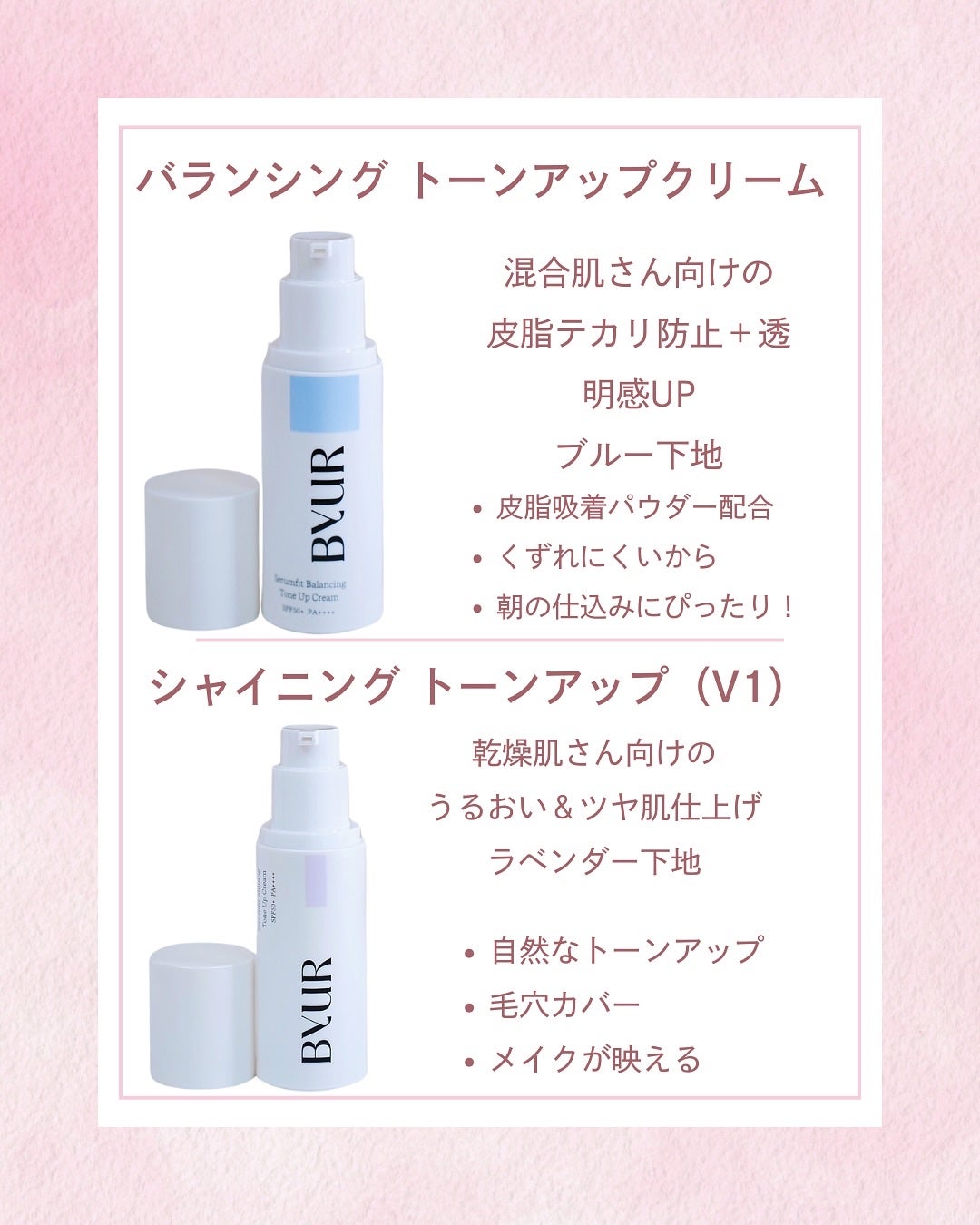 セラムフィット バランシング トーンアップクリーム/ByUR/化粧下地を使ったクチコミ(6枚目)