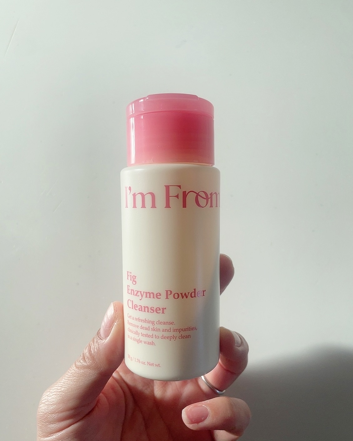 I'm from エンザイムパウダークレンザー