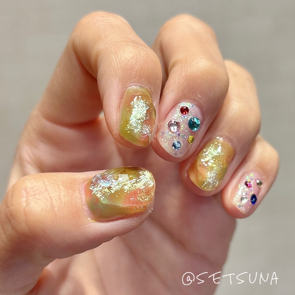 パル カラージェル/キャンドゥ/ジェルネイルを使ったクチコミ（3枚目）