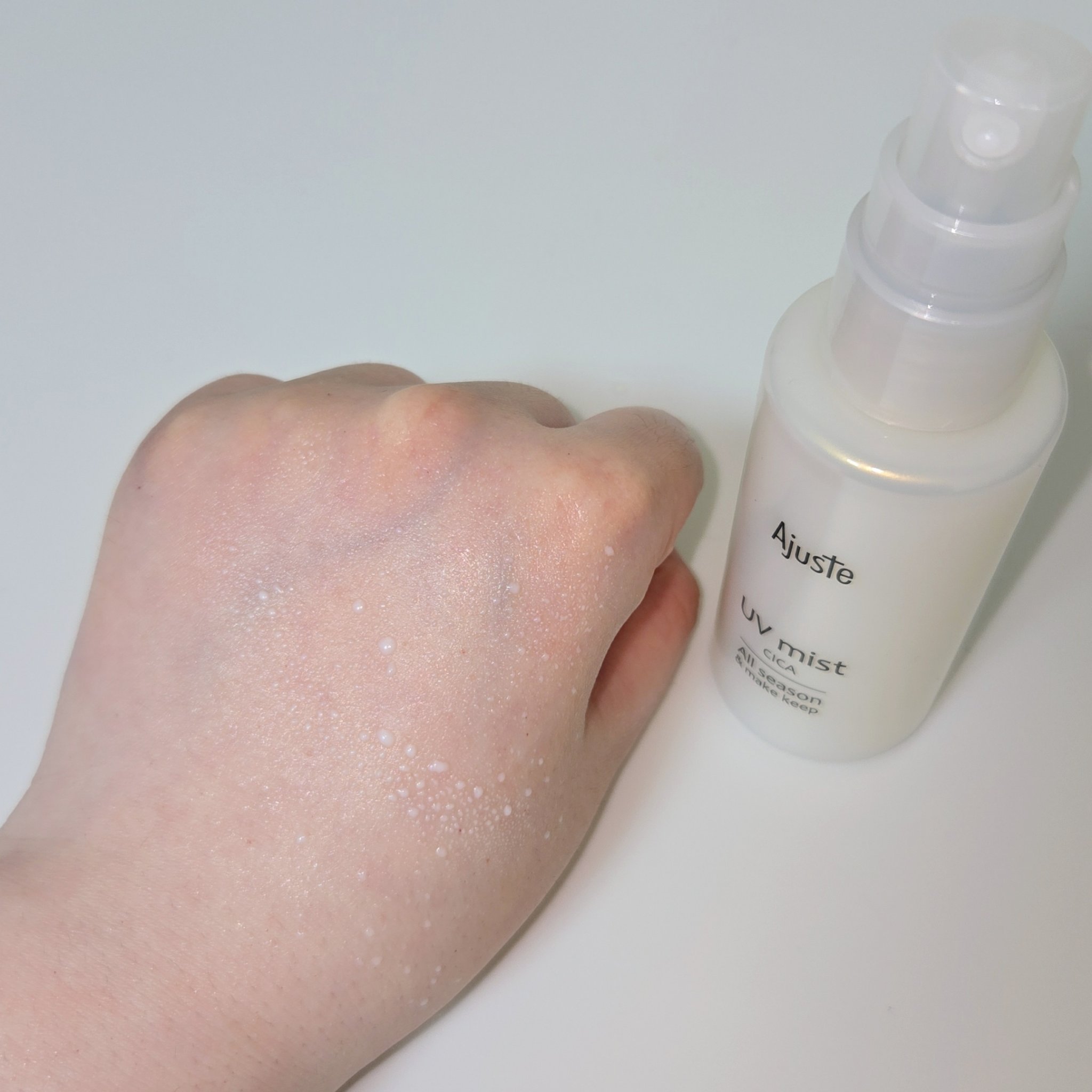 アジャステ　CICA　オールシーズンUVミスト/Ajuste(アジャステ)/日焼け止めミスト・スプレーを使ったクチコミ（3枚目）