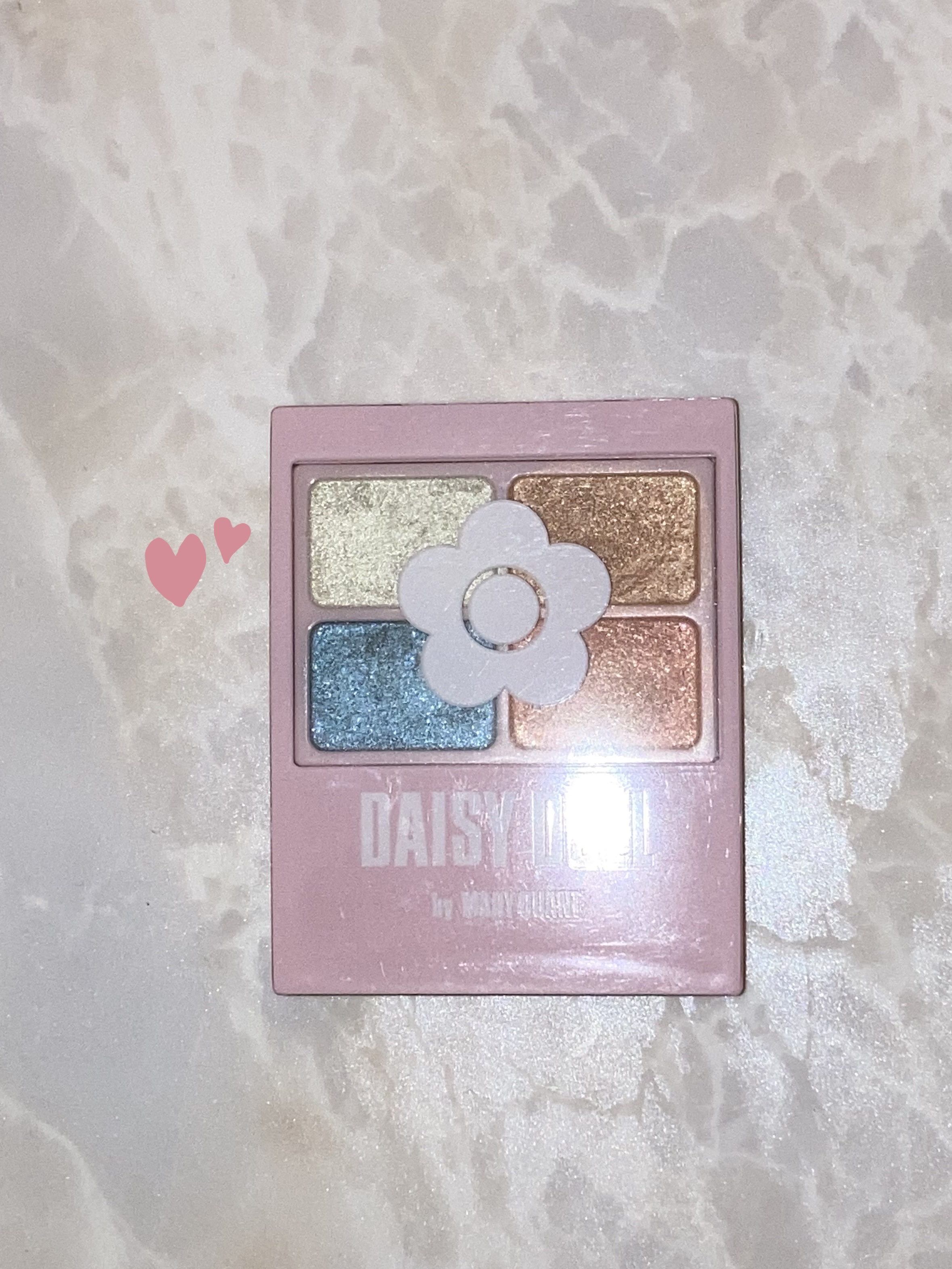 デイジードール アイカラー パレット/DAISY DOLL by MARY QUANT/アイシャドウパレットを使ったクチコミ（1枚目）