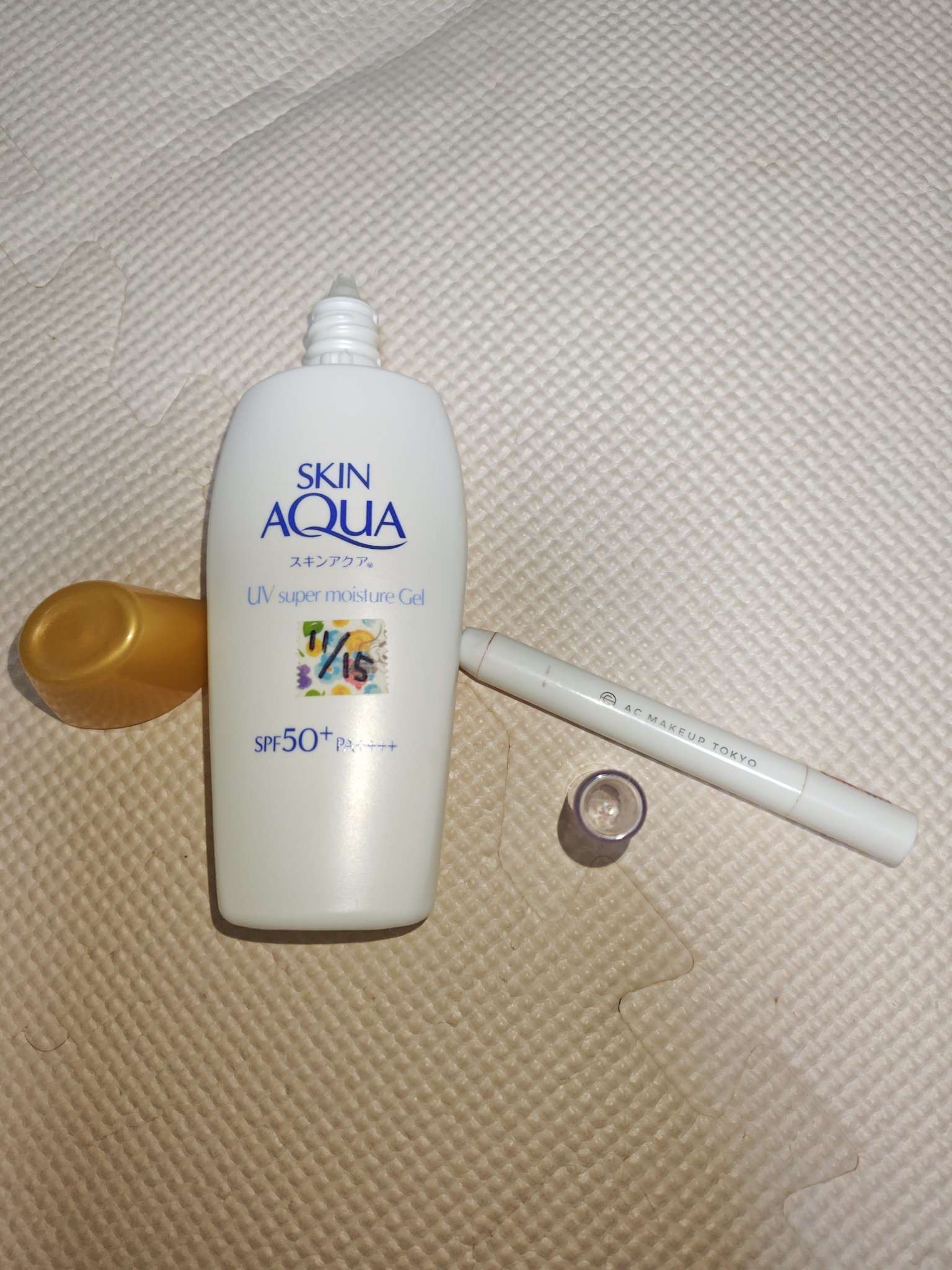 スキンアクア スーパーモイスチャージェル/スキンアクア/日焼け止めジェルを使ったクチコミ（1枚目）