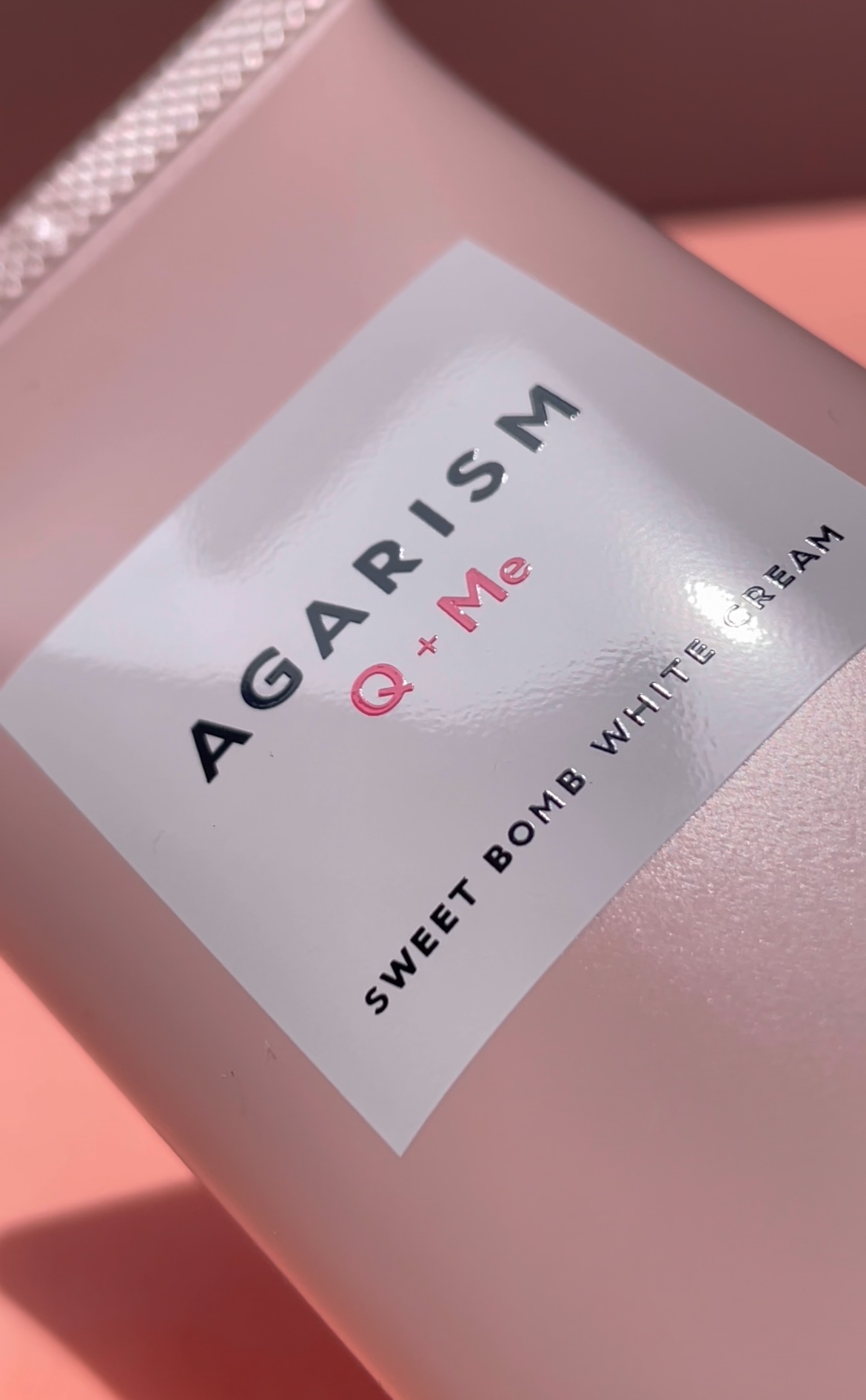 キューミースウィートボムホワイトクリーム/AGARISM/ボディクリームを使ったクチコミ（1枚目）