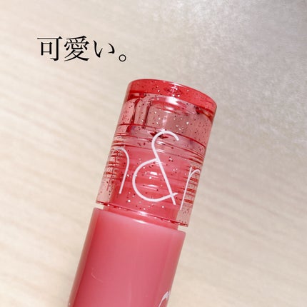 グラスティングカラーグロス/rom&nd/リップグロスを使ったクチコミ(3枚目)