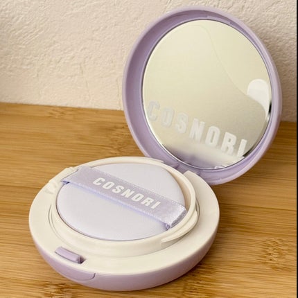 パンテノールバリアクッション/COSNORI/クッションファンデーションを使ったクチコミ(2枚目)