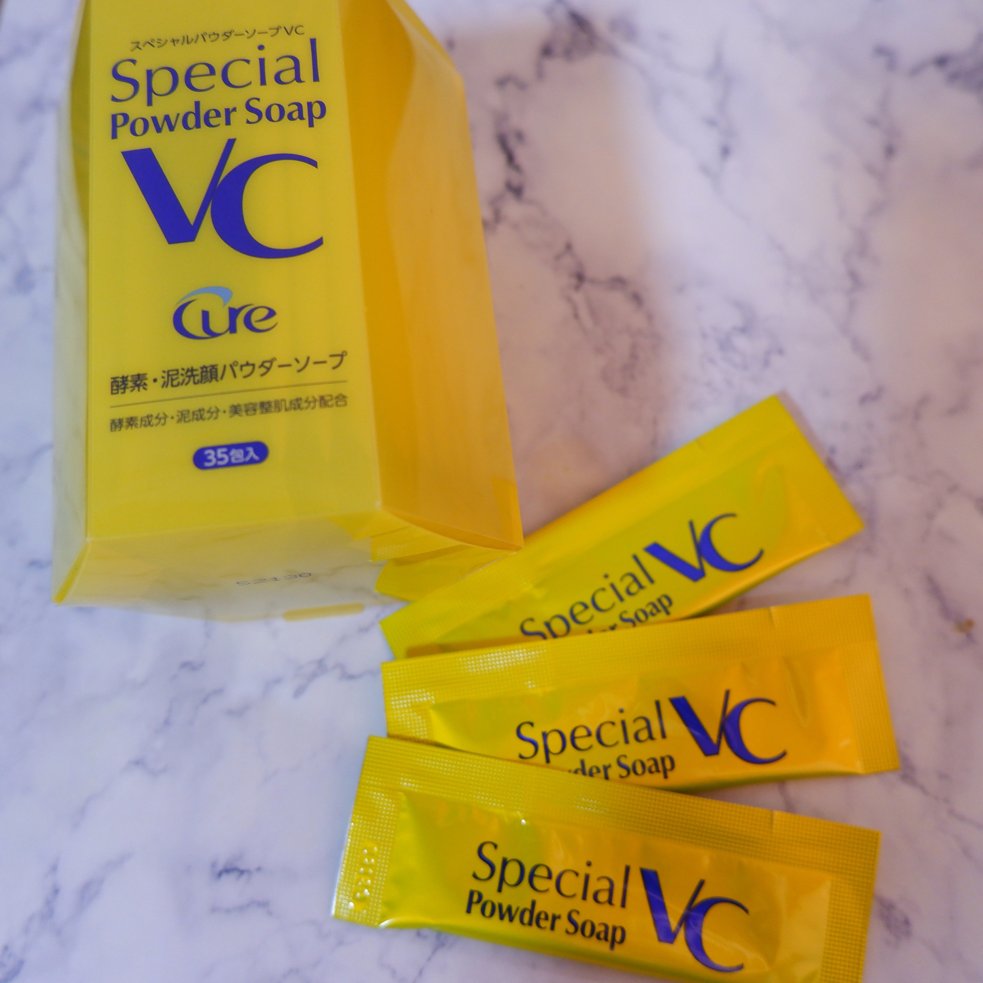 スペシャルパウダーソープＶＣ/Cure/洗顔パウダーを使ったクチコミ（1枚目）