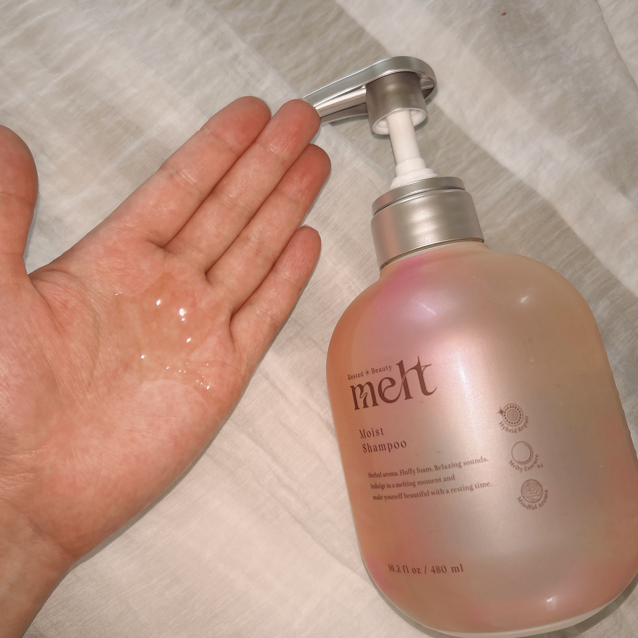 メルト モイストシャンプー／トリートメント/melt/市販シャンプーを使ったクチコミ（3枚目）