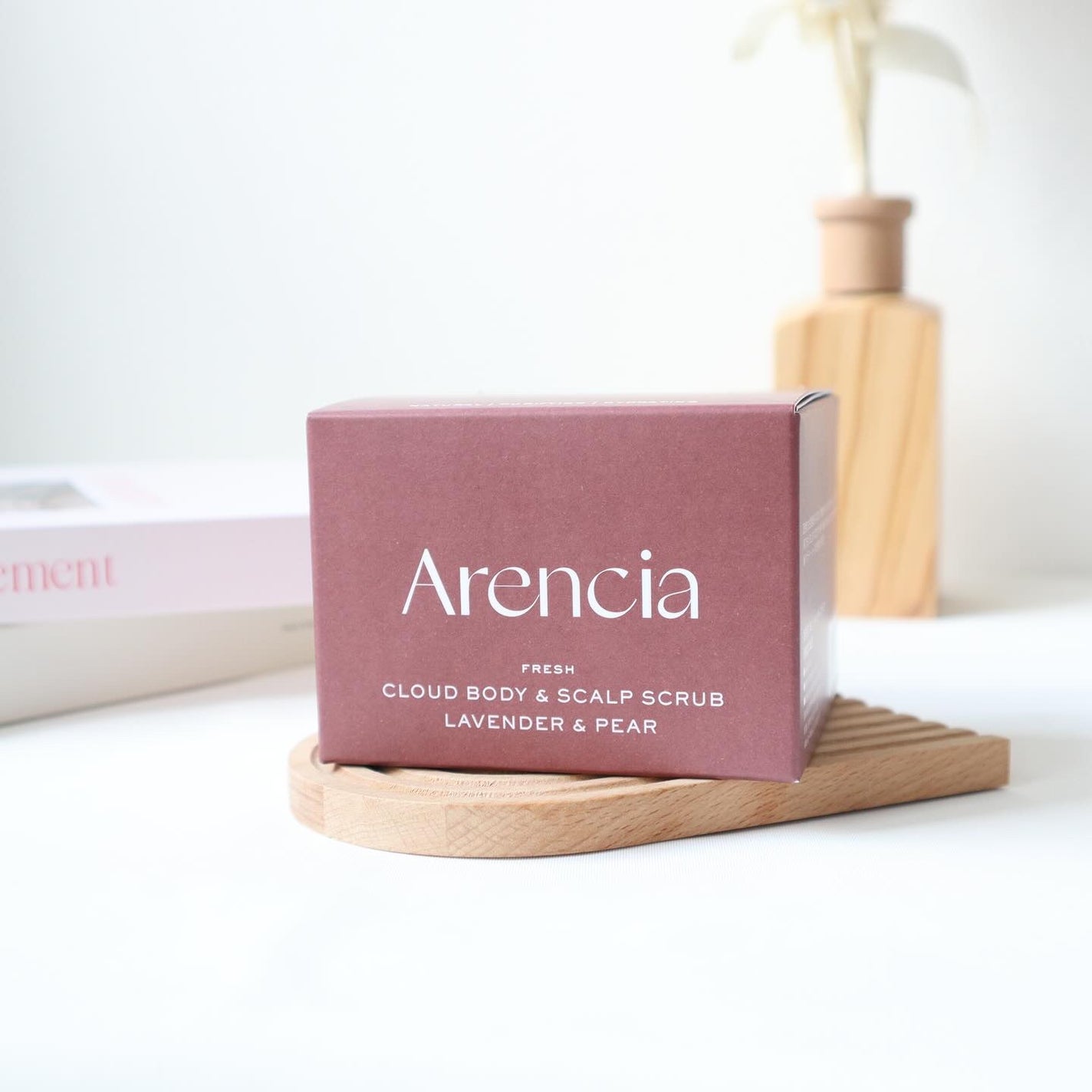 フレッシュクラウドスクラブ ラベンダー&ペア/アレンシア/ボディスクラブを使ったクチコミ(4枚目)