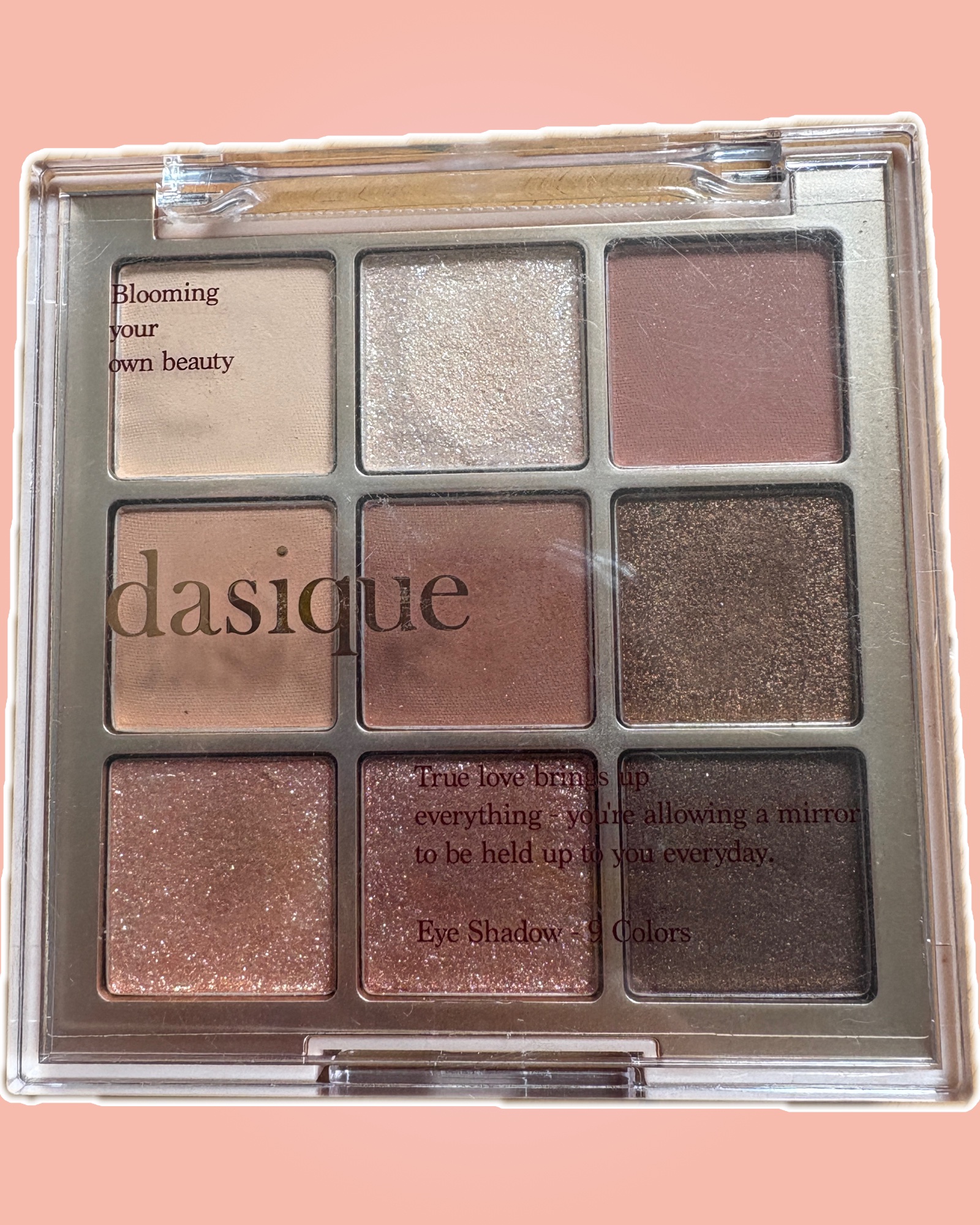 シャドウパレット/dasique/アイシャドウパレットを使ったクチコミ（1枚目）