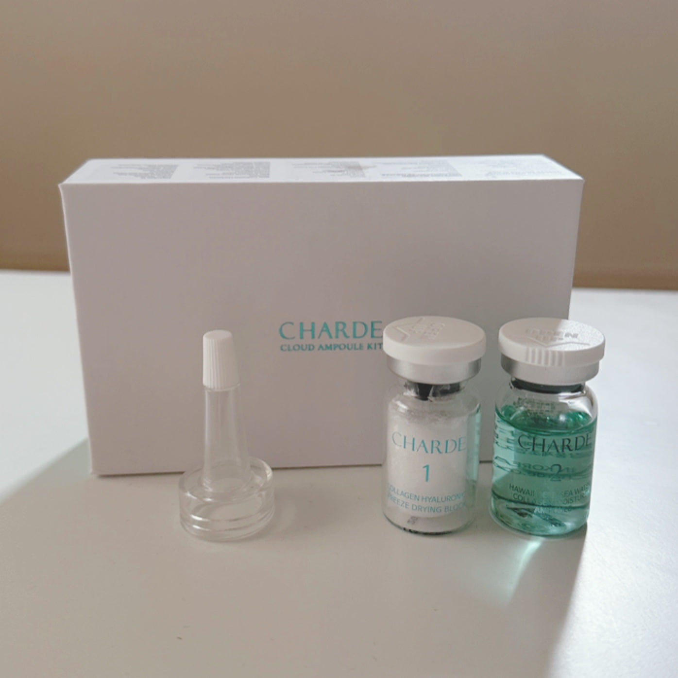 クラウドアンプル 1week キット/CHARDE/美容液を使ったクチコミ(1枚目)