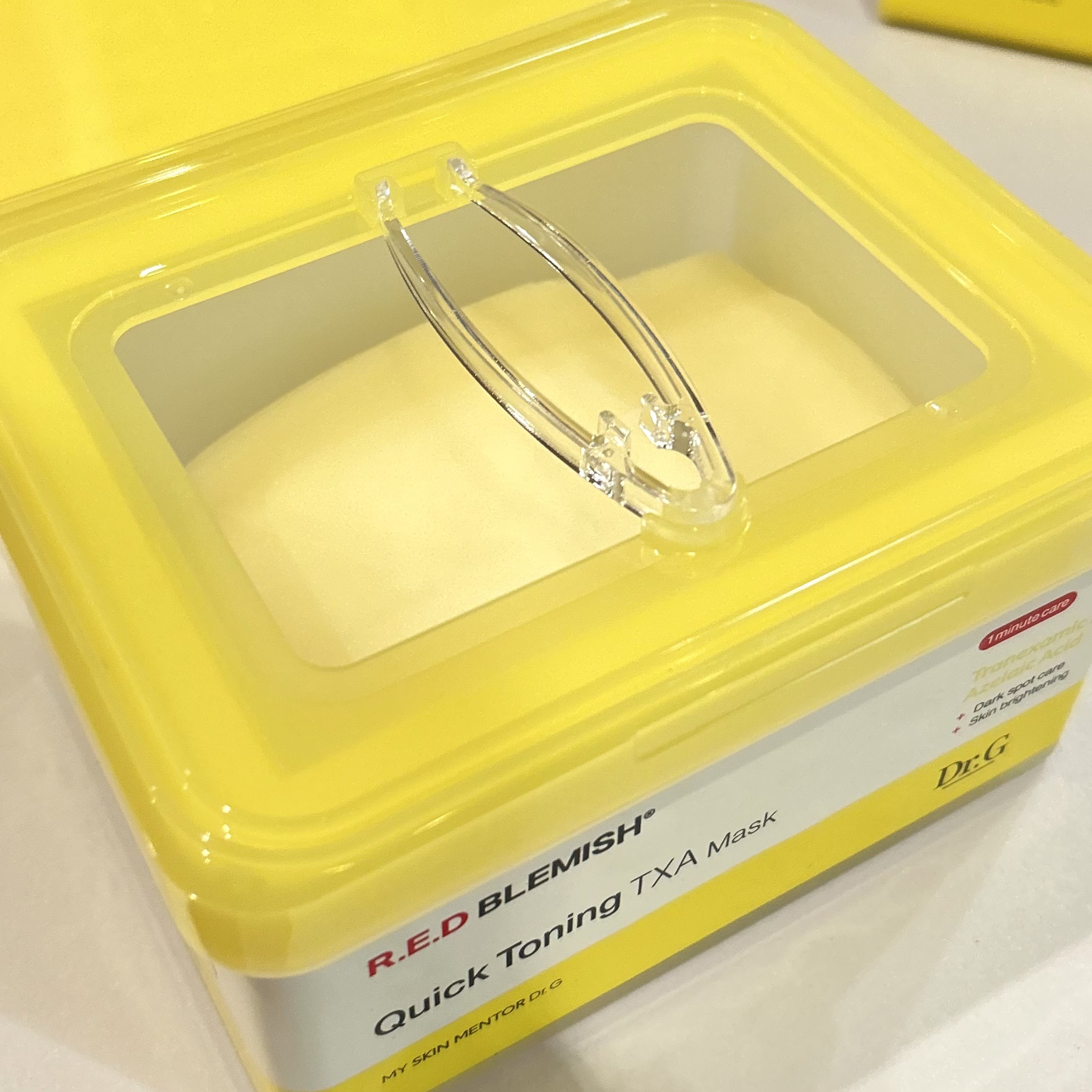 レッドブレミッシュ クイックトーニングTXAマスク/Dr.G/シートマスク・パックを使ったクチコミ（2枚目）