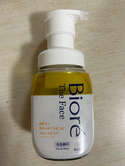 ビオレ ザフェイス 泡洗顔料 スムースクリア/ビオレ/泡洗顔を使ったクチコミ(1枚目)
