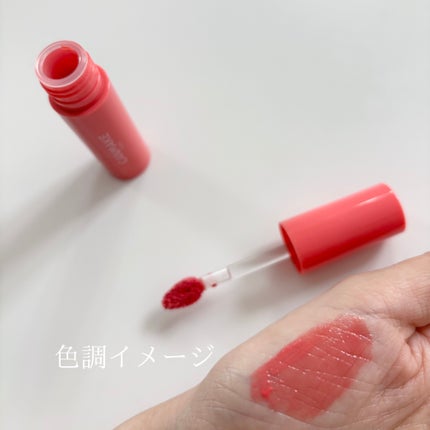 グラスティントシロップ/キャンメイク/リップティントを使ったクチコミ(2枚目)