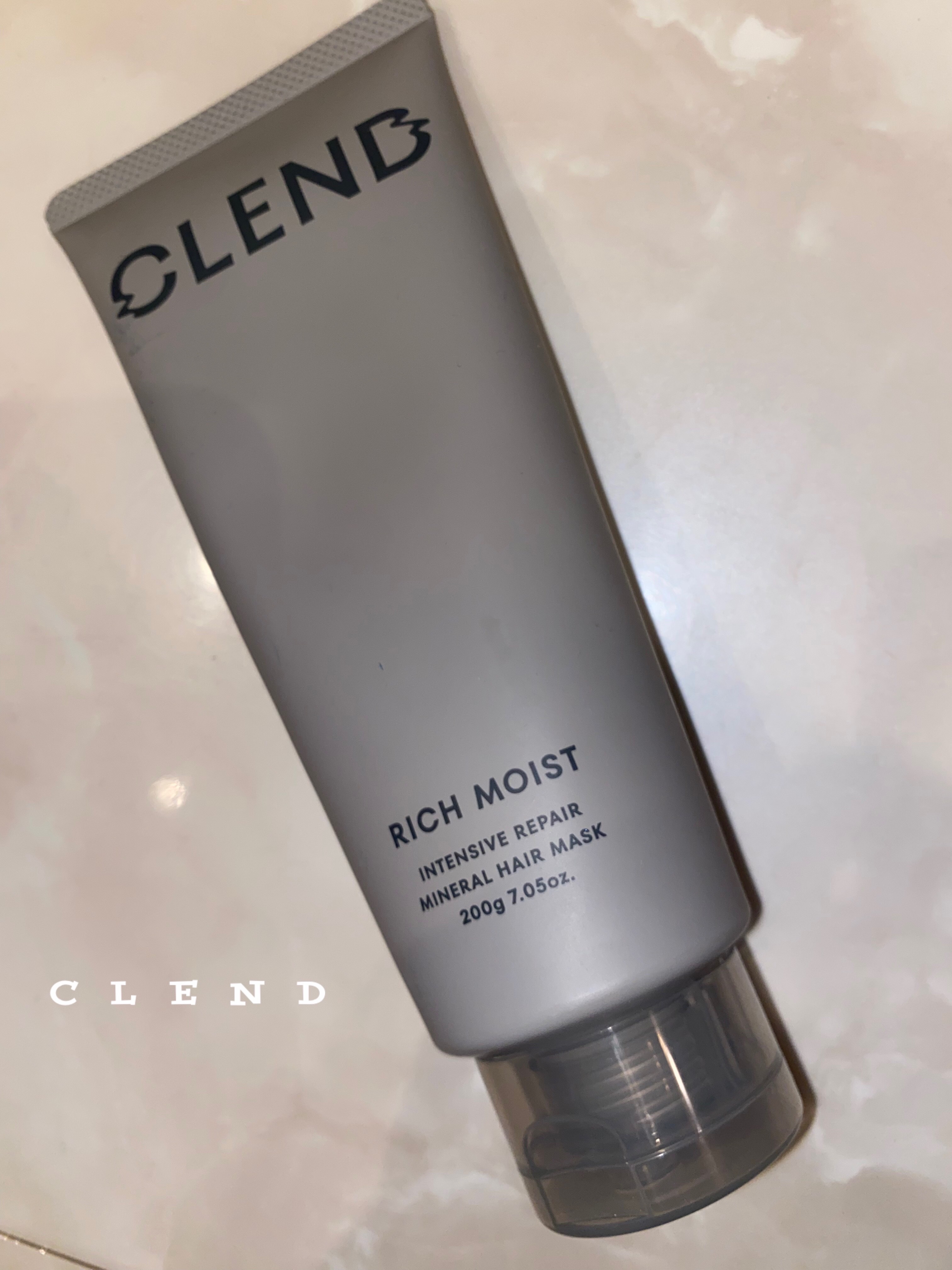 クレンド リッチモイスト インテンシブリペア ミネラル ヘアマスク/CLEND/ヘアマスク・ヘアパックを使ったクチコミ（1枚目）