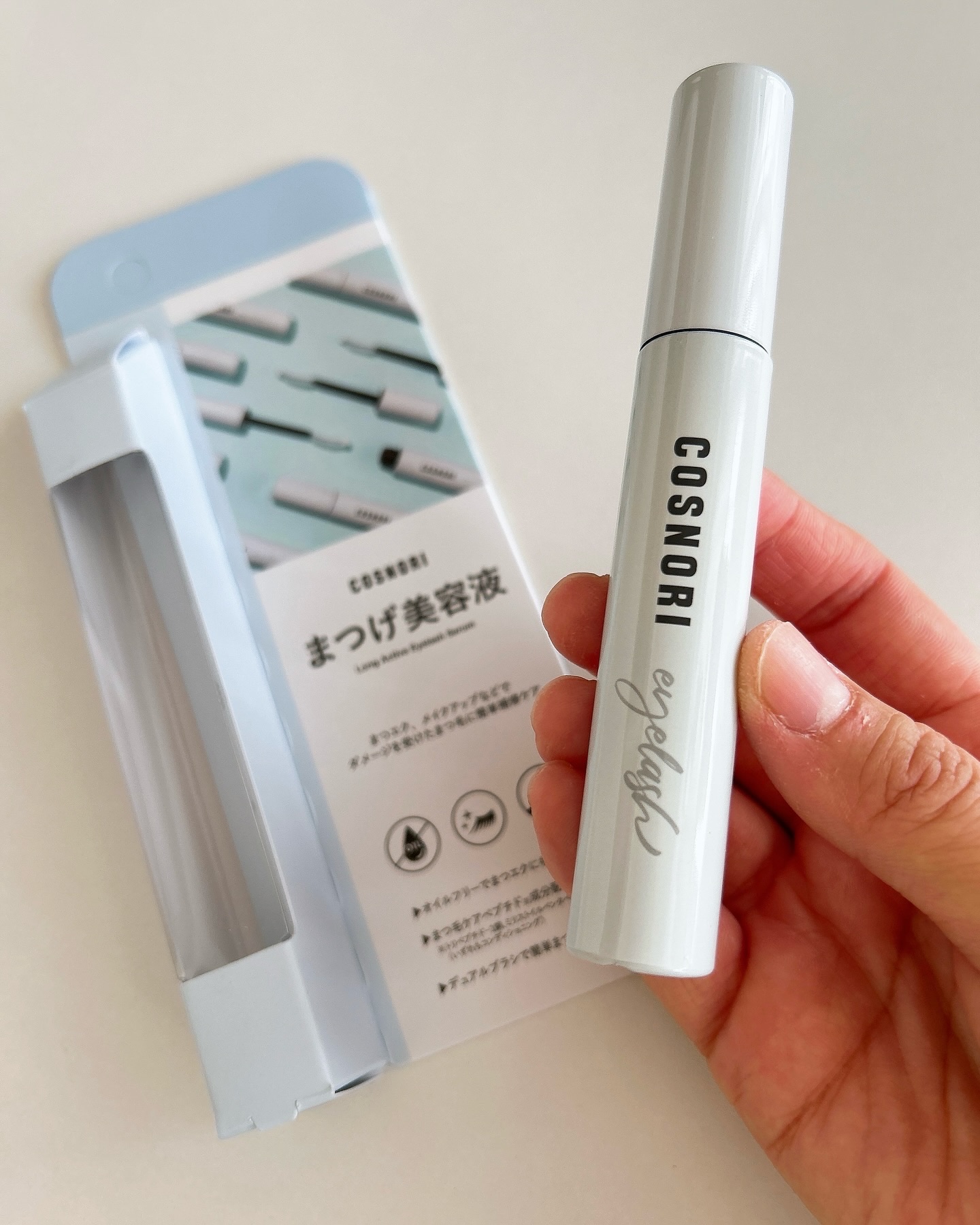 ロングアクティブアイラッシュセラム/COSNORI/まつげ美容液を使ったクチコミ（2枚目）