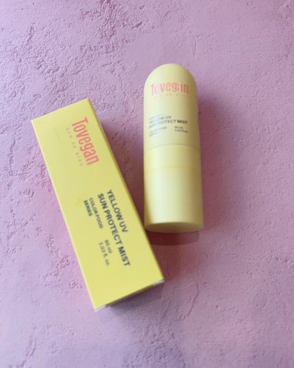 カラーフードシリーズ イエローUVサンプロテクトミスト SPF50+ PA+++/Tovegan/日焼け止めミスト・スプレーを使ったクチコミ(1枚目)