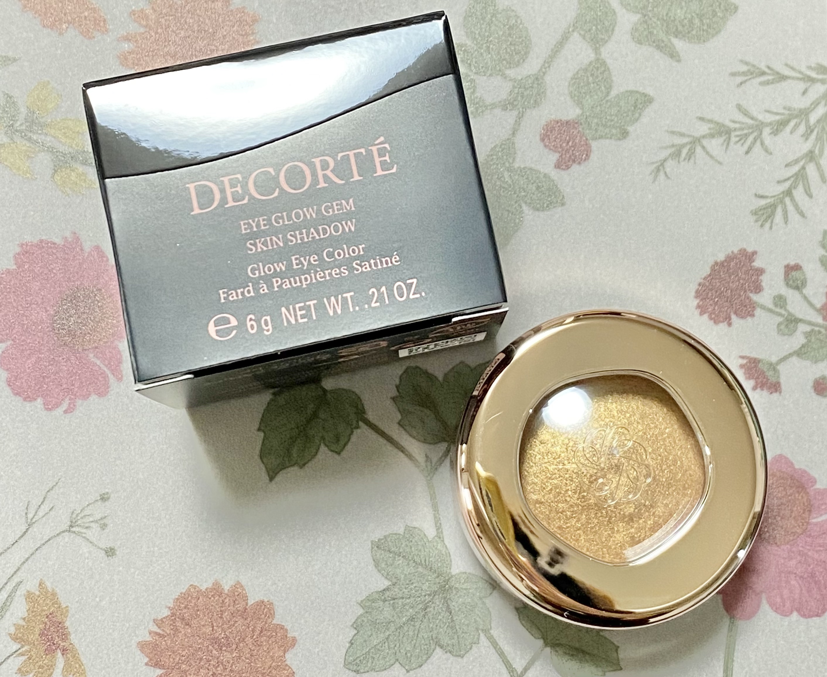 アイグロウジェム スキンシャドウ 07G maple luster/DECORTÉ/ジェル・クリームアイシャドウを使ったクチコミ（1枚目）