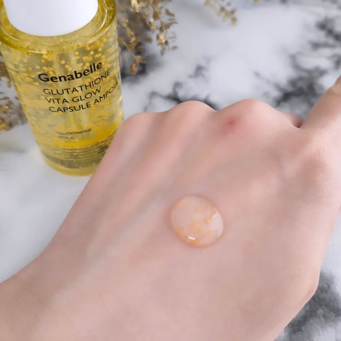 グルタチオンビタグローカプセル美容液/Genabelle/美容液を使ったクチコミ(6枚目)