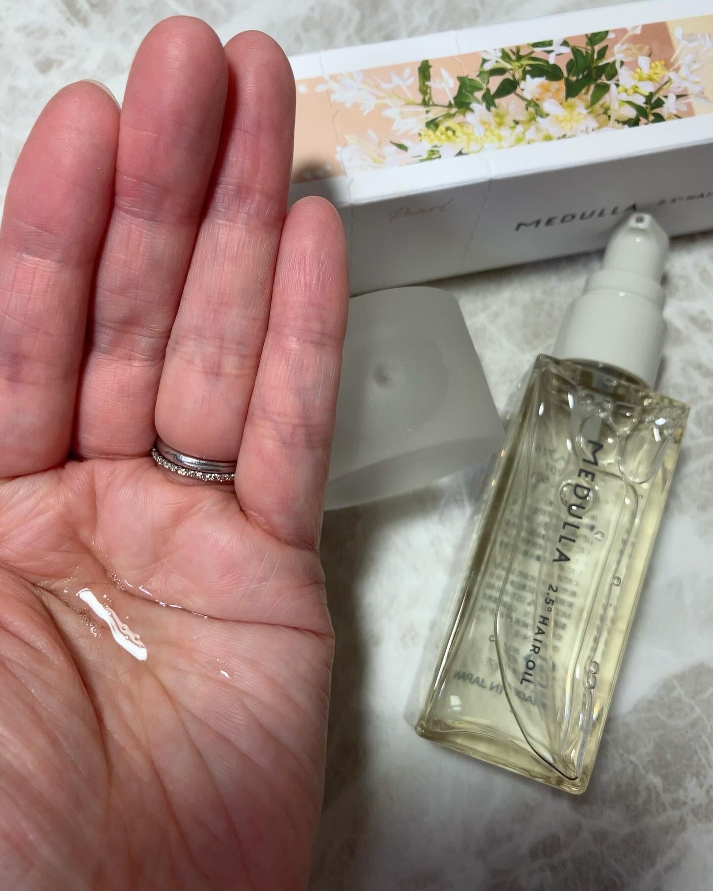 MEDULLA 2.5° パーソナライズヘアオイル レモンシトラスの香り/MEDULLA/ヘアオイルを使ったクチコミ(2枚目)