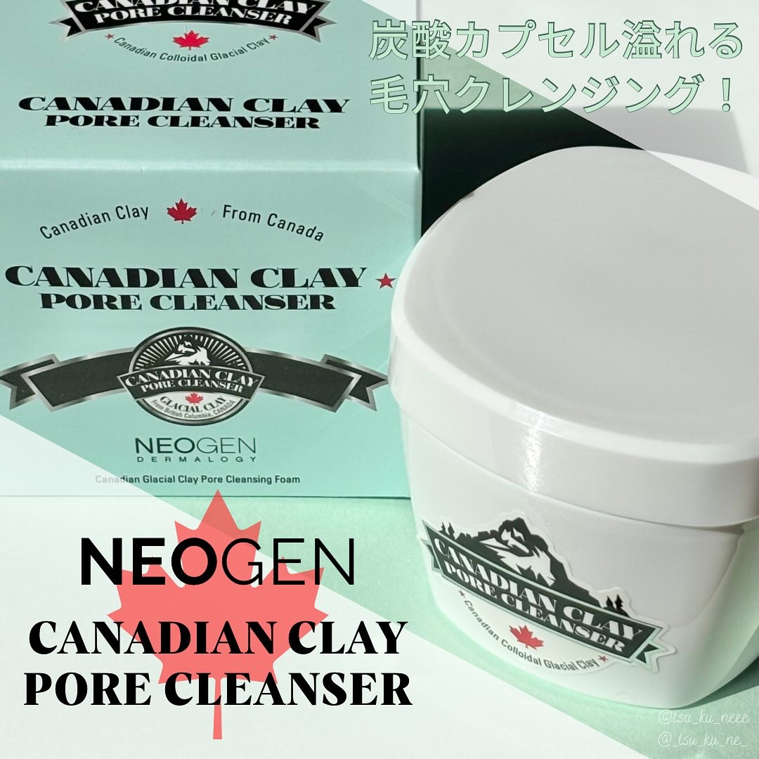 カナディアンクレイ ポア クレンザー/NEOGEN/洗い流すパック・マスクを使ったクチコミ（1枚目）