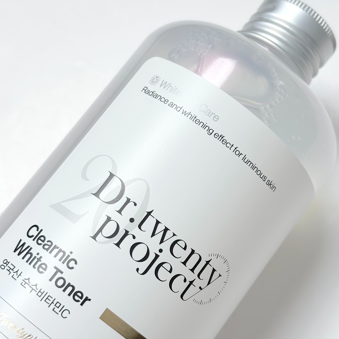 クリアニックホワイトトナー/Dr.Twenty Project/化粧水を使ったクチコミ（1枚目）