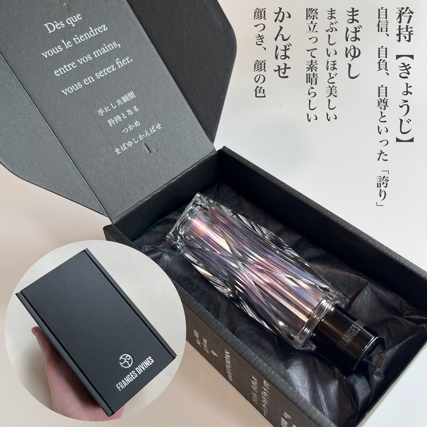 ルージュ ウーフォリ ドゥ ラ ソワ/FRANGES DIVINES/口紅を使ったクチコミ（3枚目）