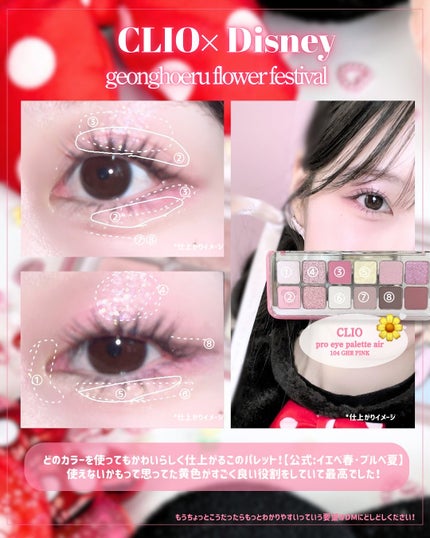 プロ アイ パレット エアー/CLIO/アイシャドウパレットを使ったクチコミ(6枚目)